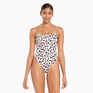 VITAMIN-A Jenna High Leg One Piece